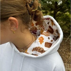 Handmade Fall Bow Hoodie